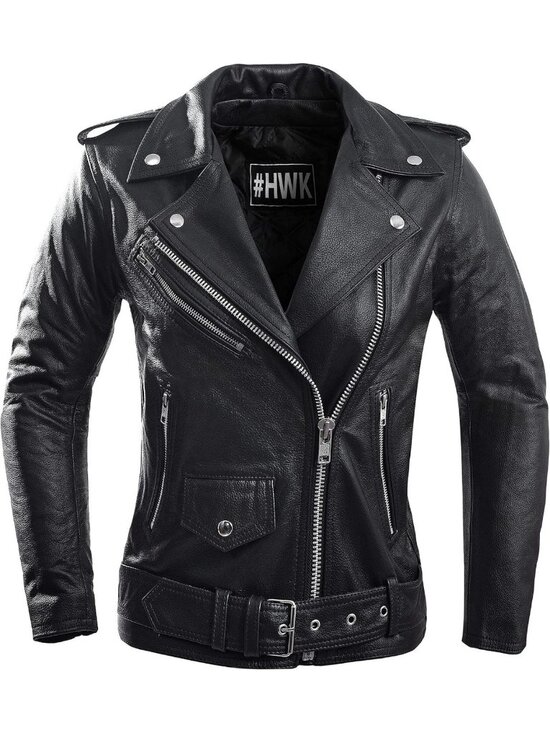 Jackets & Blazers - Genuine Leather Motorcycle Jacket for Women | Weather & Water Resistant Riding